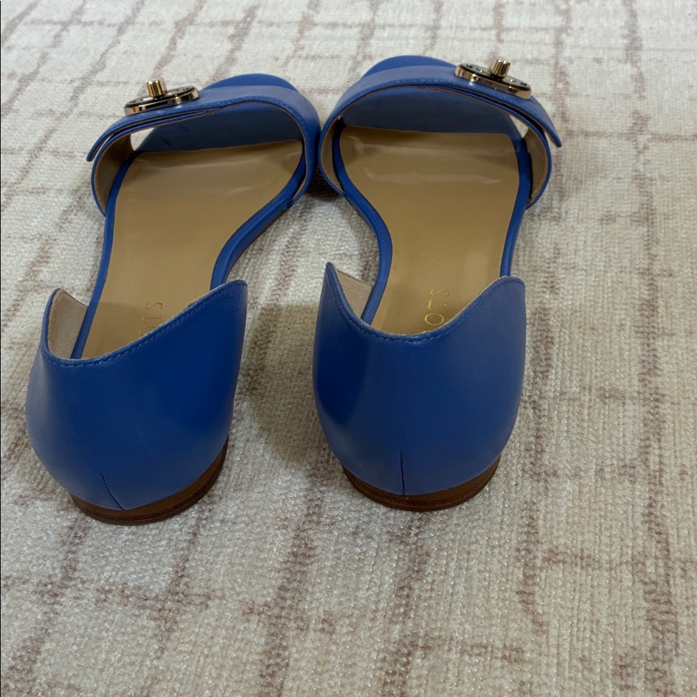 EUC Talbots Leather Leona D’Orsay Flats - Picture 6 of 6